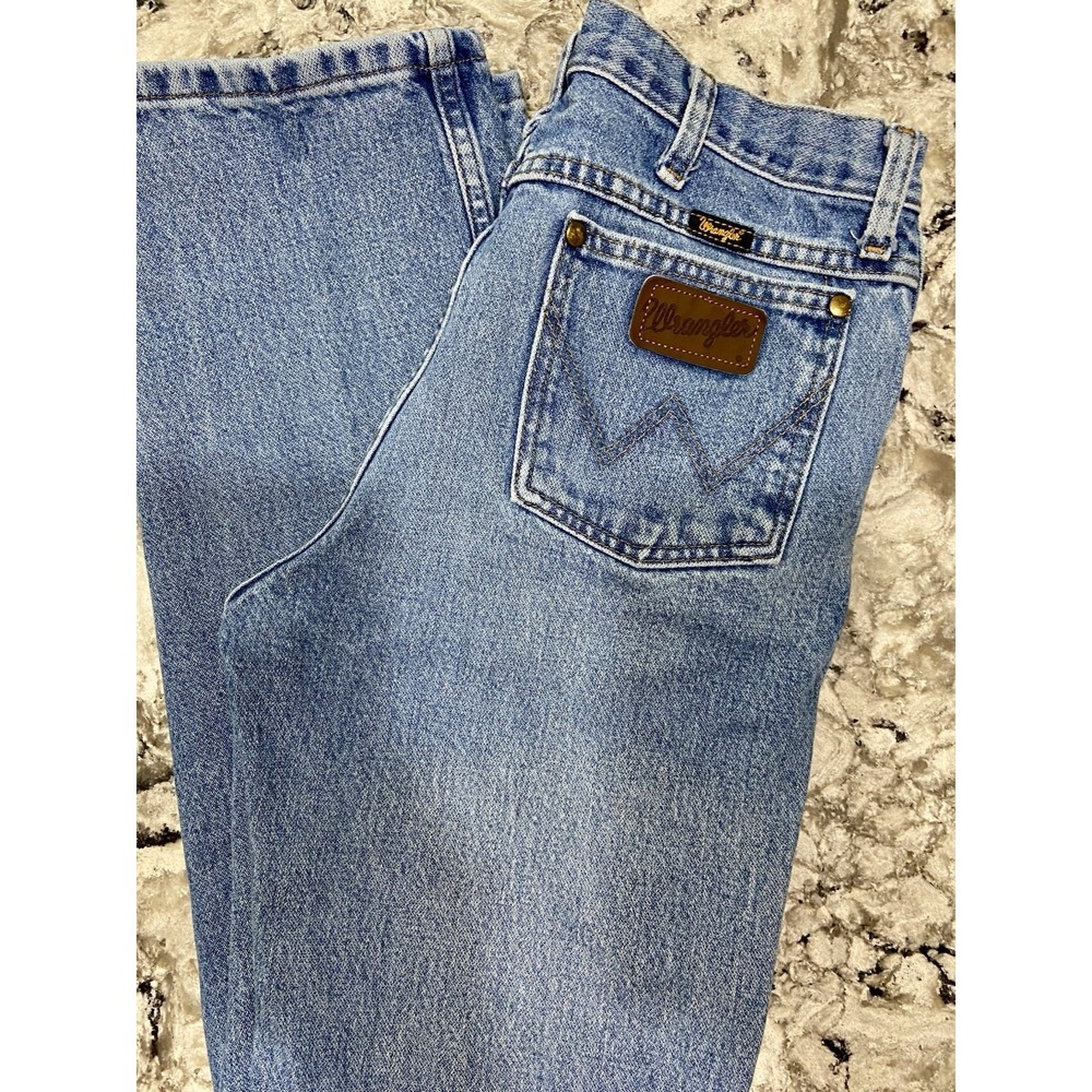 Wrangler Men’s Slim Straight Jeans Light Blue Denim